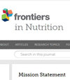 Frontiers in Nutrition杂志封面